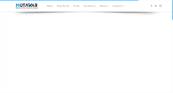 Desktop Screenshot of mutawar.com
